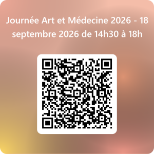 QR Code inscription vendredi 18 septembre 2026 Art et Médecine